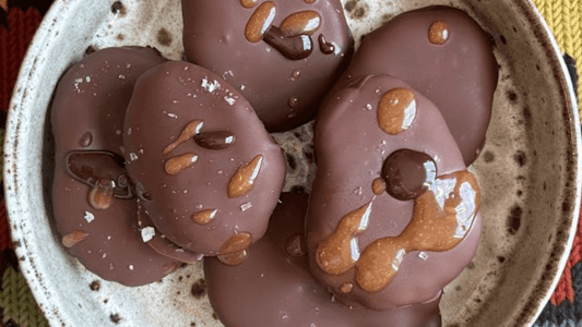 Copycat No Bake Peanut Butter and Chocolate Eggs - Tom & Jenny's