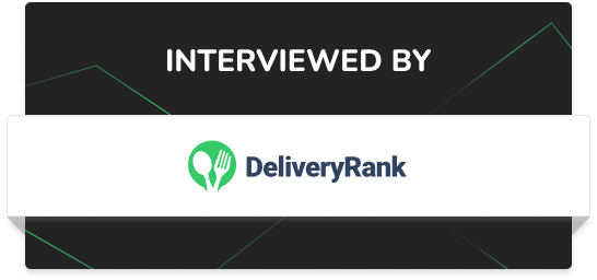 Picture that says "Interviewed By DeliveryRank"