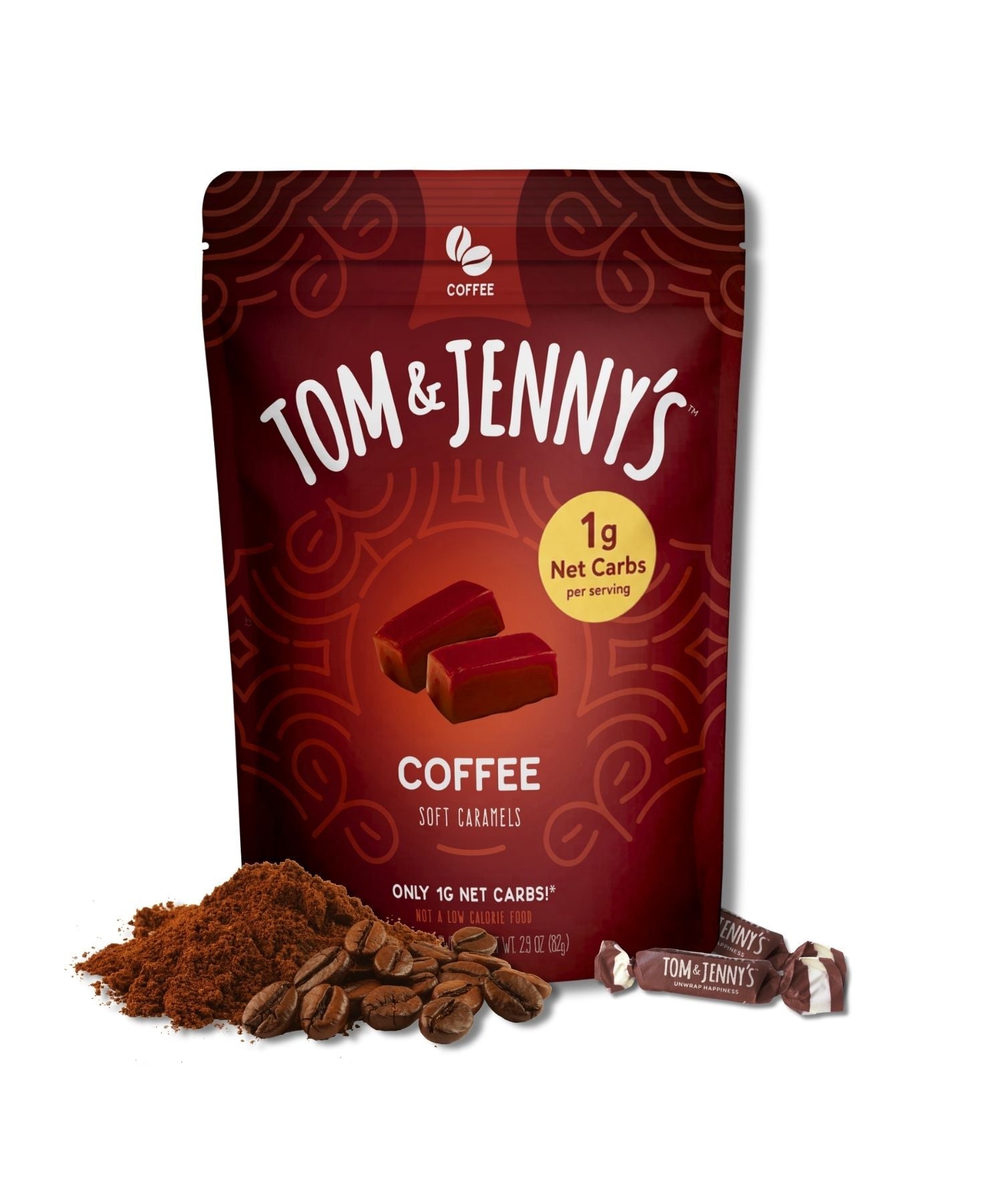 Coffee Soft Caramels - Tom & Jenny's