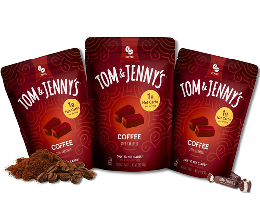 Coffee Soft Caramels Multi-Pack - Tom & Jenny's