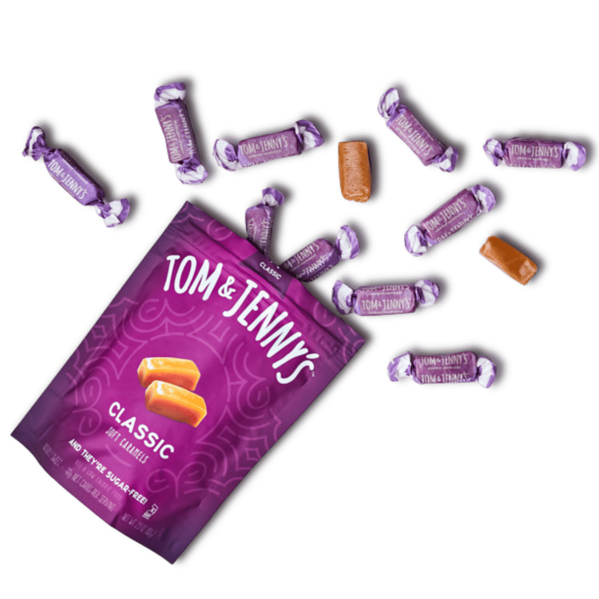 *NEW* Classic Sugar Free Soft Caramels - Tom & Jenny's